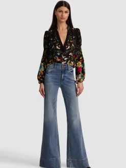 Alice and Olivia HELEN BLOUSE