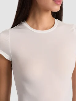 Alice and Olivia HOTTIE SHORT SLEEVE BODYSUIT