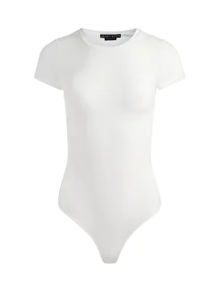 Alice and Olivia HOTTIE SHORT SLEEVE BODYSUIT