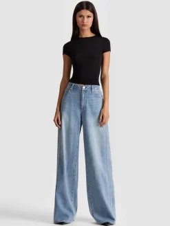 Alice and Olivia HOTTIE SHRUNKEN BABY TEE