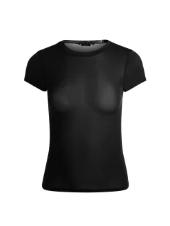 Alice and Olivia HOTTIE SHRUNKEN BABY TEE