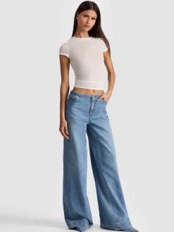 Alice and Olivia HOTTIE SHRUNKEN BABY TEE