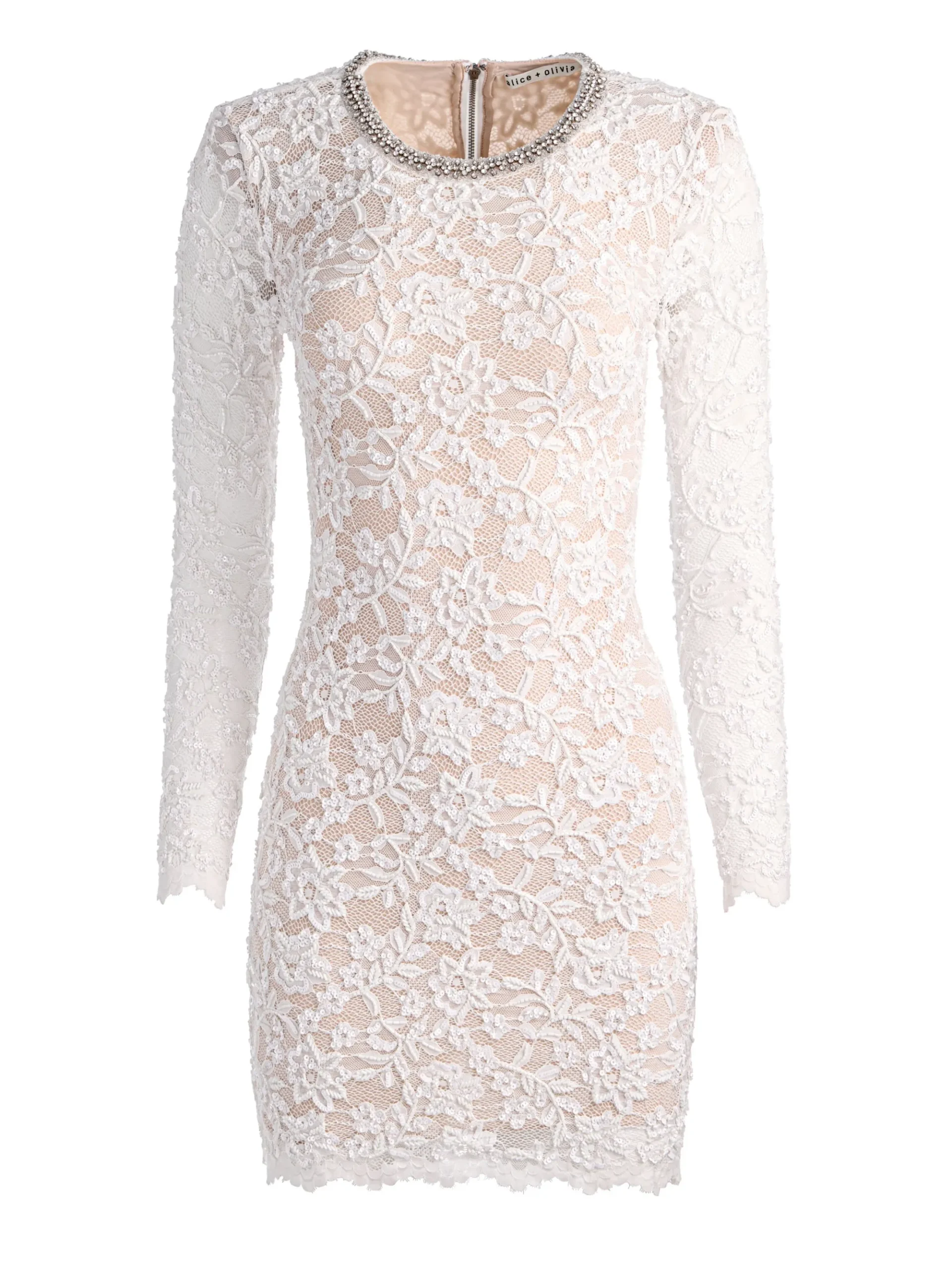 Alice and Olivia INKA LACE MINI DRESS