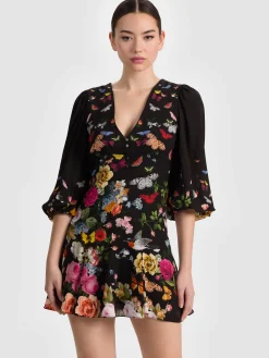 Alice and Olivia IRENE MINI DRESS