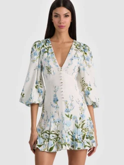 Alice and Olivia IRENE MINI DRESS