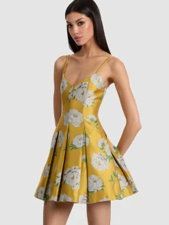 Alice and Olivia ISABELLE MINI DRESS