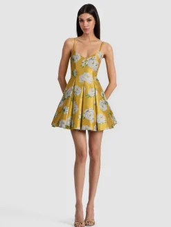 Alice and Olivia ISABELLE MINI DRESS