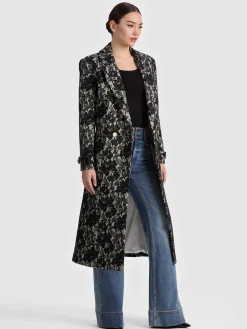 Alice and Olivia JIMMY LACE COAT