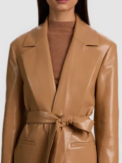 Alice and Olivia JIMMY VEGAN COAT