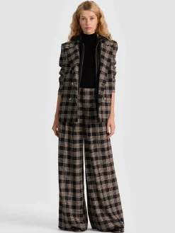 Alice and Olivia JORDAN BLAZER WITH REMOVABLE HOODIE