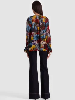 Alice and Olivia JOSEPHINE BLOUSE