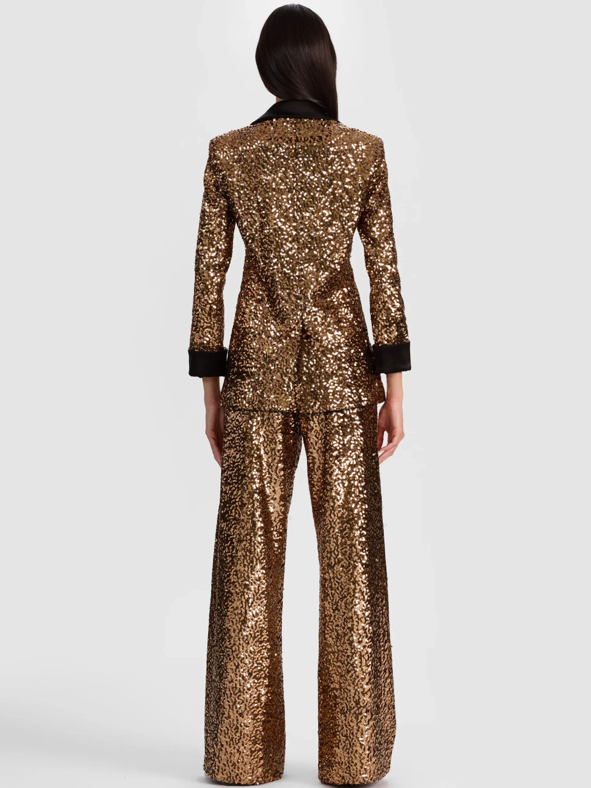 Alice and Olivia JUSTIN SEQUIN BLAZER