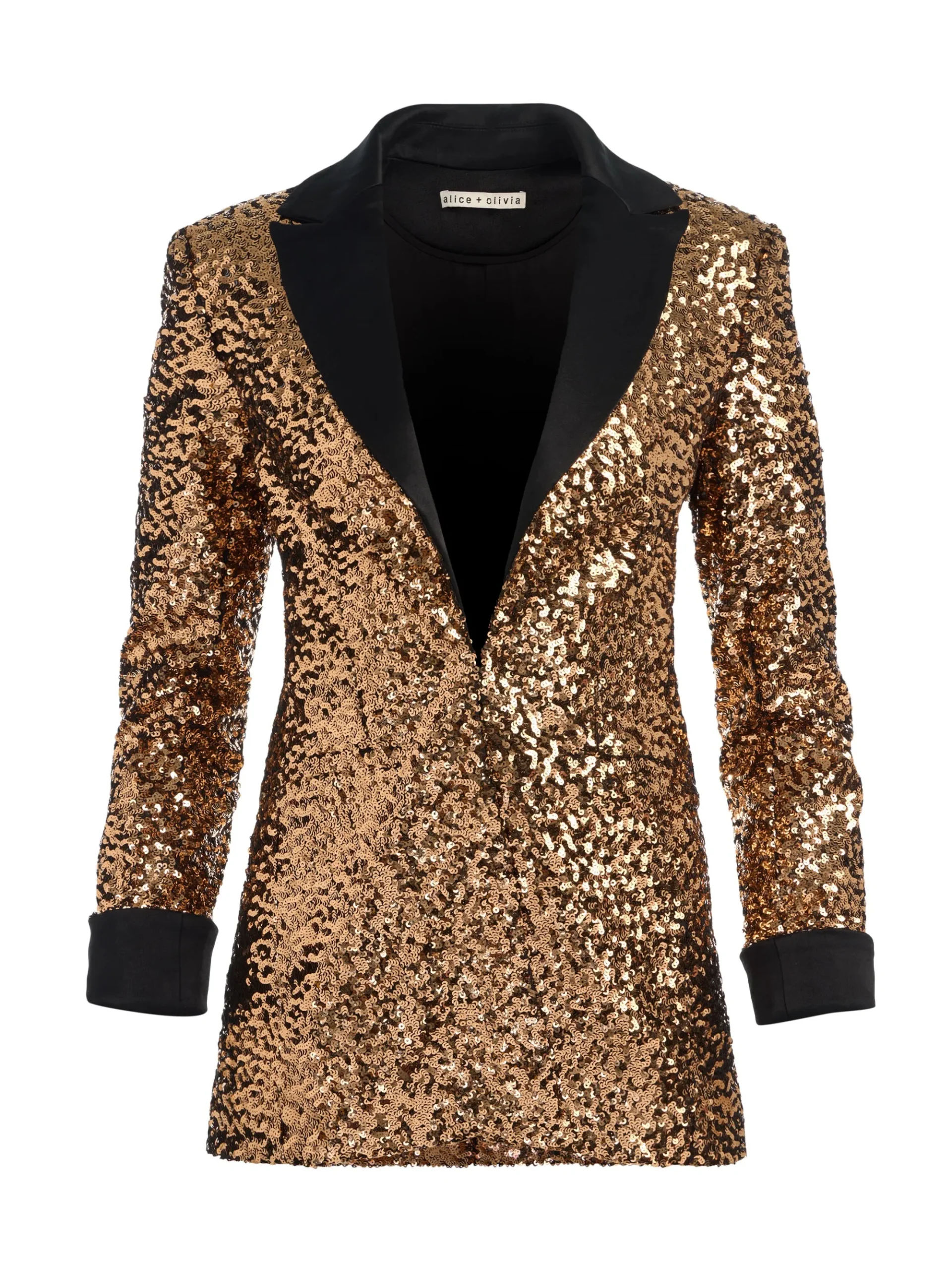 Alice and Olivia JUSTIN SEQUIN BLAZER