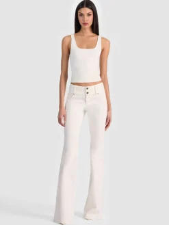 Alice and Olivia KAI LOW RISE JEAN