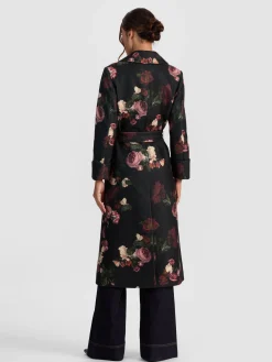 Alice and Olivia KARLEY WRAP COAT