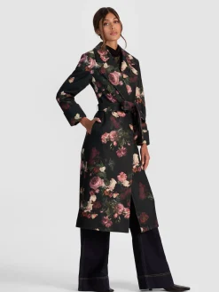 Alice and Olivia KARLEY WRAP COAT