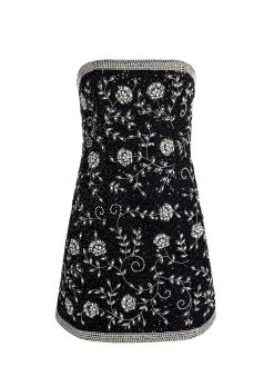 Alice and Olivia KATIA EMBELLISHED MINI GOWN