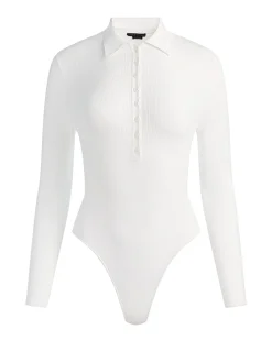Alice and Olivia KEENAN POLO BODYSUIT