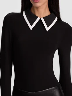Alice and Olivia KEENAN POLO BODYSUIT