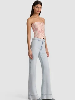 Alice and Olivia KELCEY STRAPLESS VEST