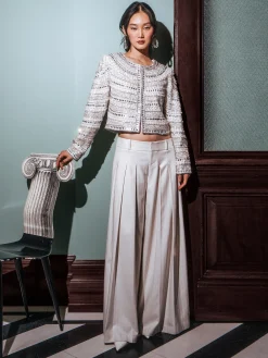 Alice and Olivia KIDMAN EMBELLISHED JACKET