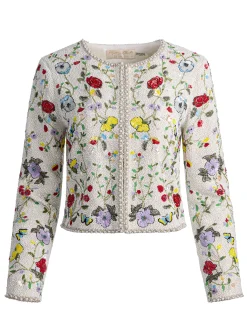 Alice and Olivia KIDMAN EMBELLISHED JACKET