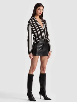 Alice and Olivia LAIKA VEGAN SKIRT