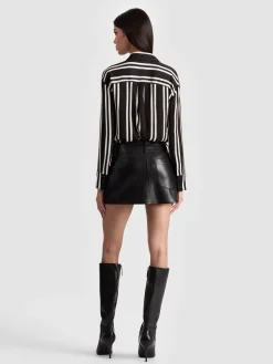Alice and Olivia LAIKA VEGAN SKIRT