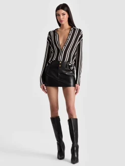 Alice and Olivia LAIKA VEGAN SKIRT