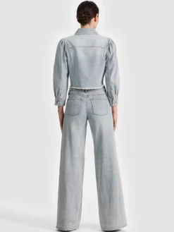 Alice and Olivia LANA DENIM JACKET