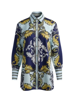 Alice and Olivia LANE OVERSIZED BUTTON DOWN