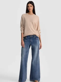Alice and Olivia LAURA CASHMERE PULLOVER
