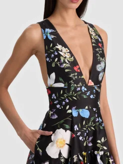 Alice and Olivia LILA STRUCTURED BALLGOWN