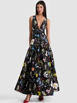 Alice and Olivia LILA STRUCTURED BALLGOWN