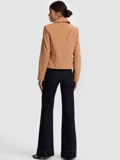 Alice and Olivia LOGAN SUEDE COAT