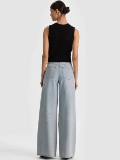 Alice and Olivia LOLY BUTTON FRONT CASHMERE VEST