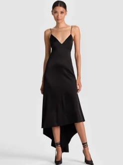 Alice and Olivia LUCIANA SLIP DRESS
