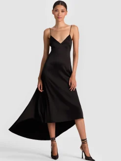 Alice and Olivia LUCIANA SLIP DRESS