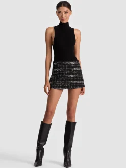 Alice and Olivia MACE MINI SKORT