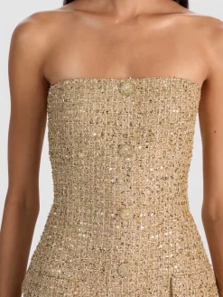 Alice and Olivia MADISON MINI BLAZER DRESS