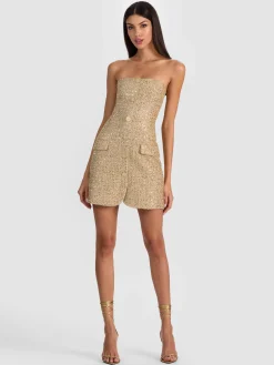 Alice and Olivia MADISON MINI BLAZER DRESS