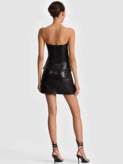 Alice and Olivia MADISON VEGAN MINI BLAZER DRESS