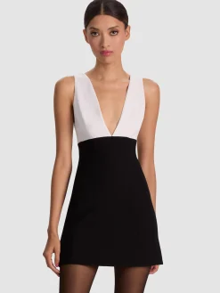 Alice and Olivia MANDY MINI DRESS