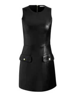 Alice and Olivia MARCELLA VEGAN MINI DRESS
