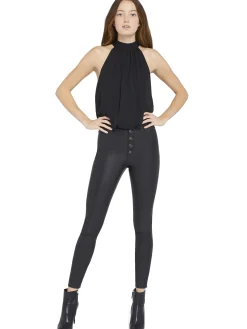 Alice and Olivia MARIS HALTER TOP