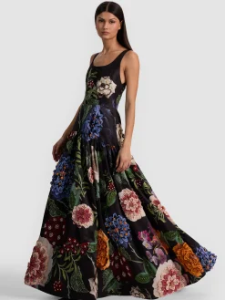 Alice and Olivia MAXINE EMBELLISHED GOWN