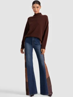 Alice and Olivia MELIE CASHMERE PULLOVER