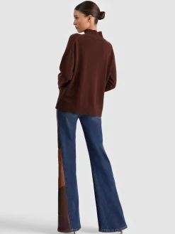 Alice and Olivia MELIE CASHMERE PULLOVER