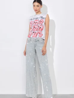 Alice and Olivia MICAH MUSCLE TANK