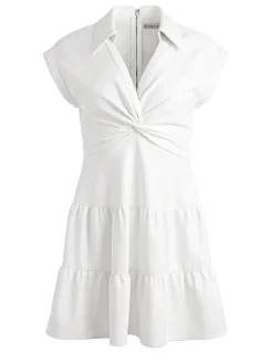 Alice and Olivia MILA VEGAN MINI DRESS